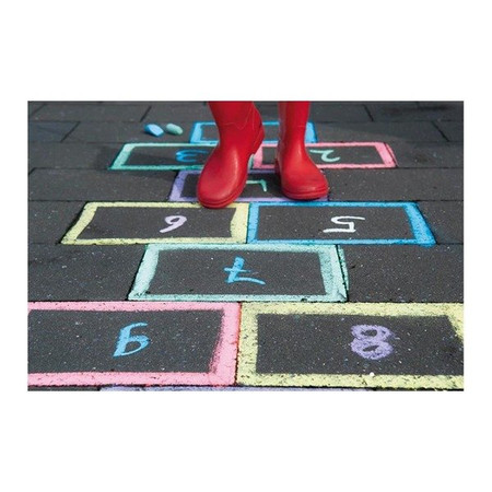 Kreda tablicowa kolorowa Apli Kids - 10 kolorów