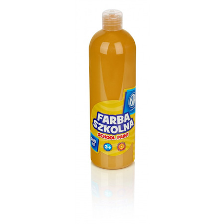 Farba plakatowa 500 ml Astra - Brązowa jasna