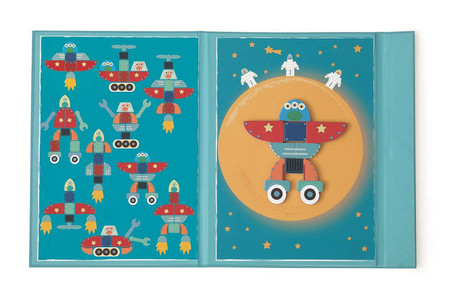 Scratch, magnetyczna układanka - kształty i kolory Kosmos