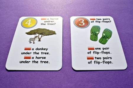 Fun Card English There is / There are