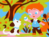 Zestaw do kolorowania piaskiem Kids & Pets 5l+ SABBIARELLI