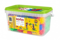 Klocki Korbo Zestaw Basic 180 elementów