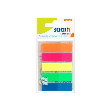 Zakładki Indeksuj.Samop.Mix 5 Kol.Neon