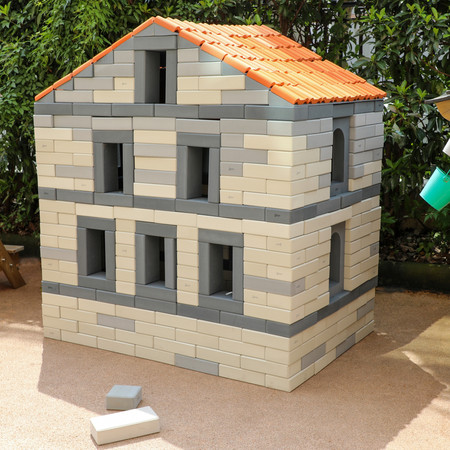 CLASSIC WORLD EDU Mega Klocki Cegły z pianki do budowania dachu