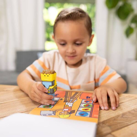 Sticker WOW! Stempelek z naklejkami Buldożer
