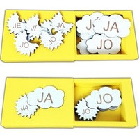 Układanka Dopasowywanie sylab z J - Słoneczko i chmurka