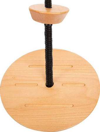 Lina do wspinaczki z huśtawką 2w1 huśtawka ogrodowa dysk 12406 Small Foot zabawy w plenerze