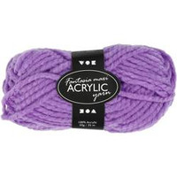 Włóczka akryl Maxi Fioletowa 50 g