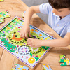 Drewniana układanka koła zębate Zwierzęta 24 el. 31004 Melissa & Doug