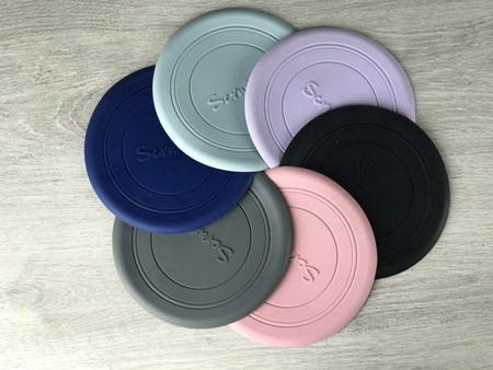 Silikonowy dysk do rzucania Scrunch - Lila