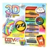 Kolorowe markery do malowania 3D - 10 szt i szablony