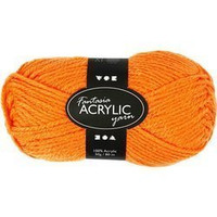 Włóczka akryl Fantasia Neon-Pomarańczowa