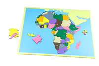 Puzzlowa mapa Afryki