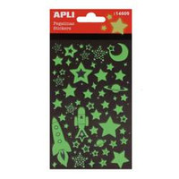 Naklejki świecące w ciemności Apli Kids - Kosmos