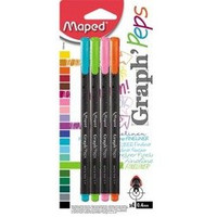 Cienkopis Graph Peps Kolory Fancy 4 szt Blis.