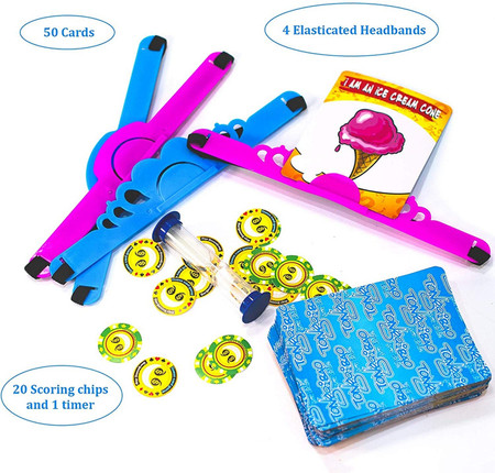 WOOPIE Zgadnij kim jestem? What am I? Rodzinna gra słowna EN