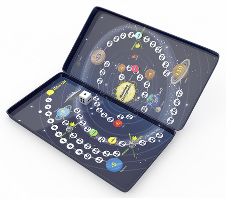 Gra magnetyczna The Purple Cow - Kosmiczna misja