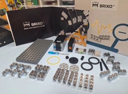 Edukacyjny zestaw klocków Brixo Explorer