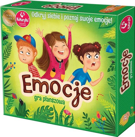 Gra planszowa Emocje wyd. Kukuryku