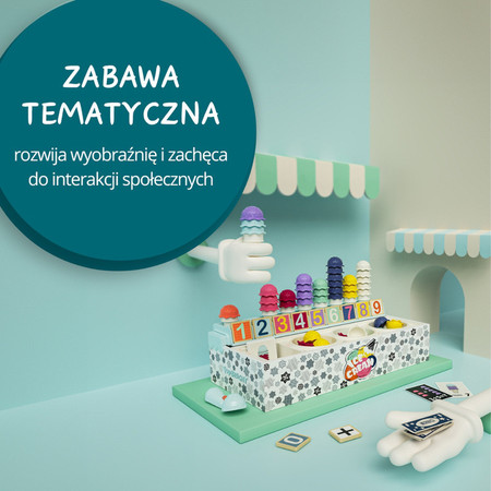 Zabawka matematyczna Lodziarnia –  24 mies. + Topbright