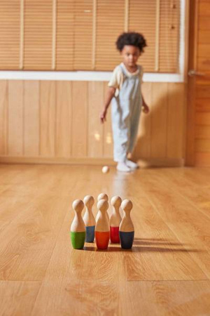 Kolorowe Kręgle, Plan Toys 5735