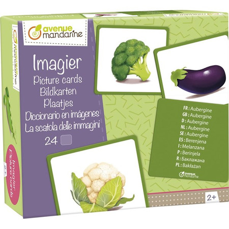 Karty z obrazkami Warzywa Flashcards Vegetables