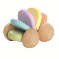 Pastelowy drewniany samochód Plan Toys