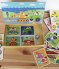 TOOKY TOY Układanka Edukacyjna Magnetyczne Pudełko dla Dzieci 80 el.