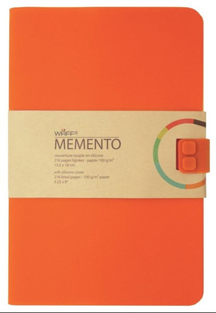 WAFF MEMENTO notes A5 Pomarańczowy