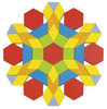 Klocki puzzle geometryczne 250 el.