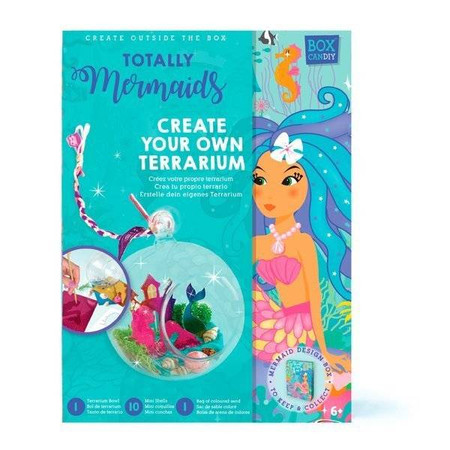 Box Candiy, zestaw kreatywny Terrarium Syrenka