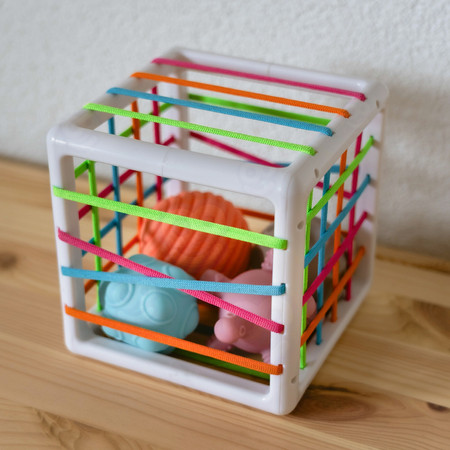 WOOPIE Elastyczna Kostka Sensoryczna Sorter dla Dzieci 5 el.