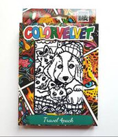 Welwetowy zestaw podróżny Wzory dla Dzieci