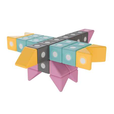 Duże klocki piankowe magnetyczne TUKI MAXI 75 elementów