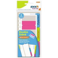 Zakładki Do Archiwizacji, Dwustronne 51x72mm. 4 Kol.