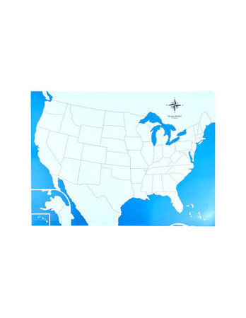 Moyo Montessori | USA - mapa kontrolna bez podpisów GEOP0071_G006-2