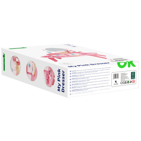 TOOKY TOY Drewniana toaletka dla dziewczynki