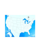 Moyo Montessori | USA - mapa kontrolna bez podpisów GEOP0071_G006-2