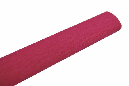 Bibuła marszczona amarantowa 50x200cm
