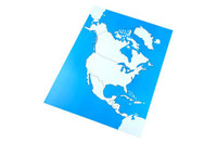 Moyo Montessori | Ameryka Północna - mapa kontrolna bez podpisów GEOP0060_G007-2