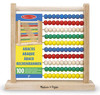 Kolorowe liczydło drewniane dla dzieci 100 koralików Abacus Melissa & Doug 10493 zabawka edukacyjna