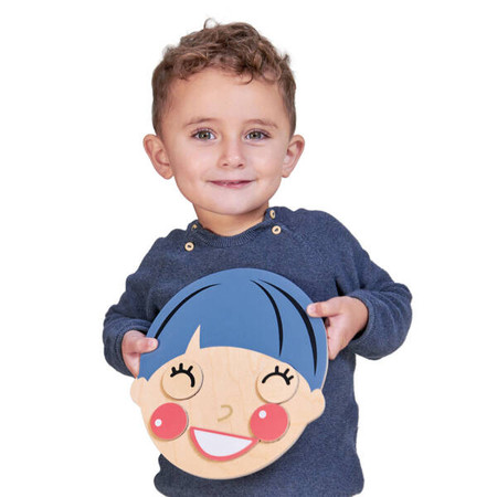 Drewniana tablica edukacyjna - Emocje, Tender Leaf Toys