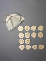 Dwustronne kamyki do nauki liczenia Stuka Puka