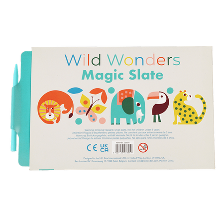 Magiczna tablica do rysowania znikopis, Dzikie Zwierzęta, 3+, Rex London