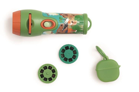 Scratch, Latarka/Projektor XL DINO z pojemnikiem 24 obrazy