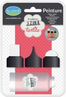 Butelka z 3 końcówkami do gęstych farb do tkanin