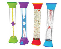 Learning Resources | Sensoryczne tuby fidget, 4 sztuki