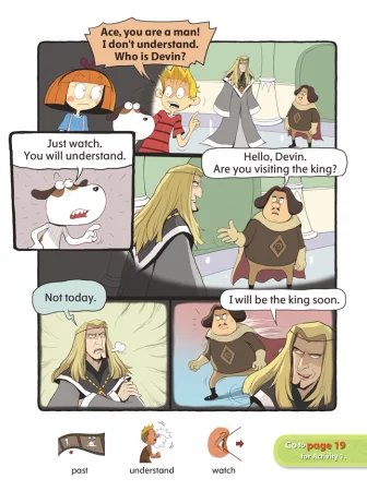 Komiks dla dzieci po angielsku Magic Adventures Level 2 Część 5