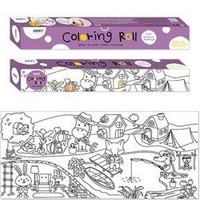 Kolorowanka Samoprzylepna w Rolce, Lato, 31,5x355cm