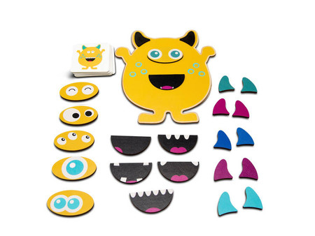 BS Toys,drewniana gra logiczna Naśladuj Humorka